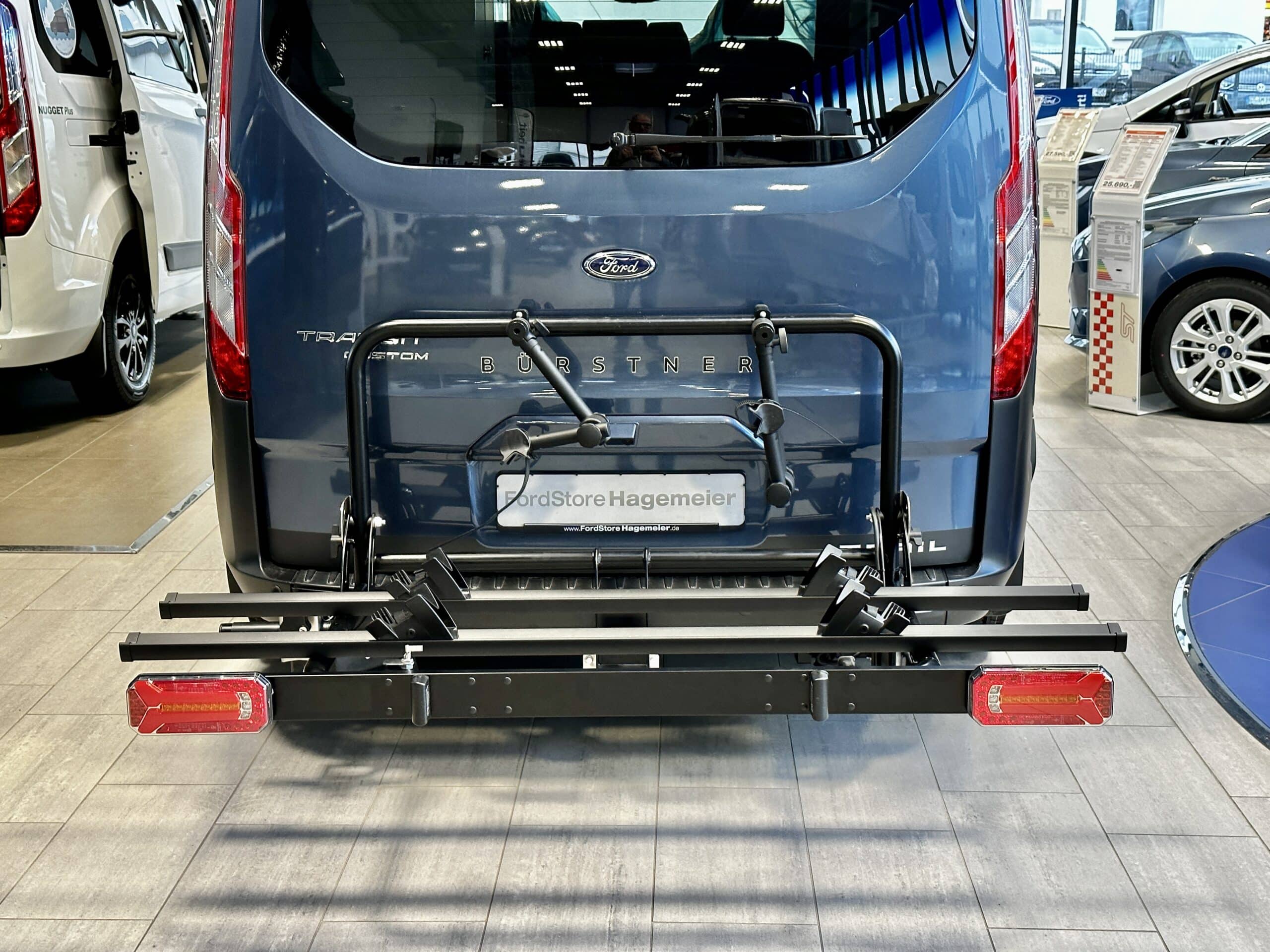Fahrradträger für Ford Tourneo / Transit Connect II mit Heckklappe 