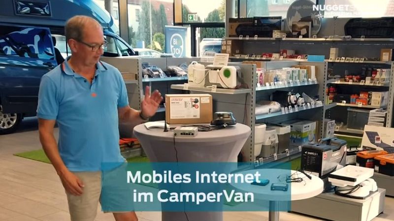 Nugget Store CamperVan Zubehoer Mobiles Internet ueber LTE oder Campingplatz WLAN 0 6 screenshot